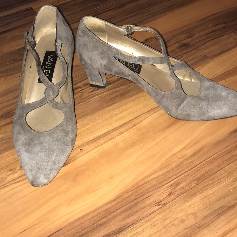 Grey heels